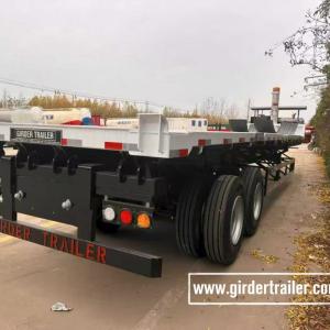 GIRDER TRAILER Ships 2&3-Axles Flatbed Dump Trailers to Nigeria