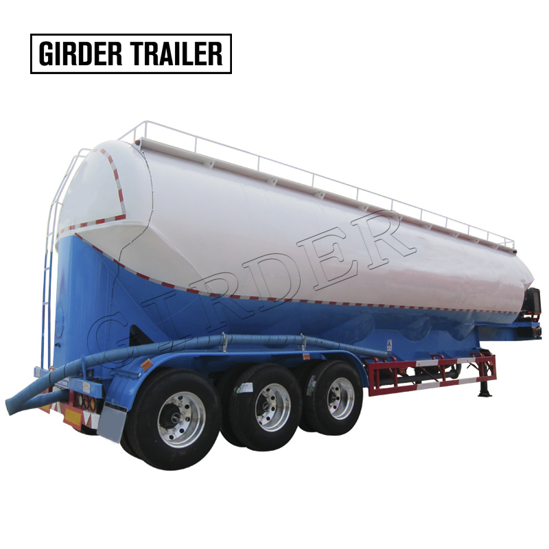3 axles flour transporting tank trailer - 副本