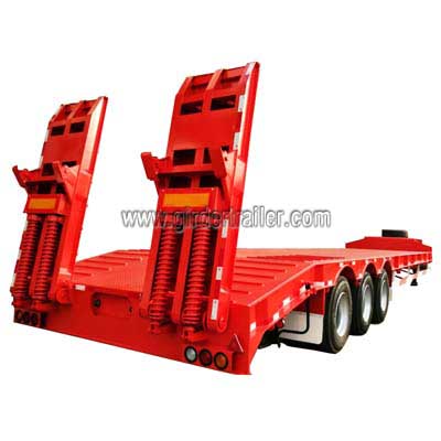 3 axles low bed trailer,Tri axles lowboy