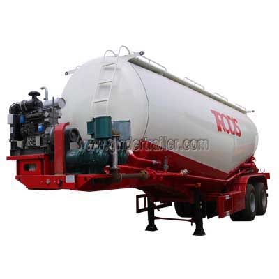 2 axles Bulk cement tank semi trailer 2 axles Bulk cement tank semi trailer