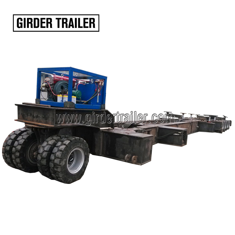 100T towed ship trailer 