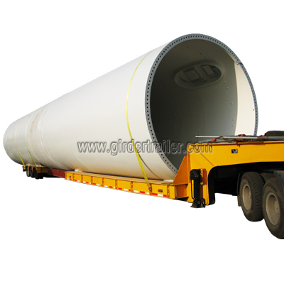 Windmill tower low bed trailer Windmill tower low bed trailer