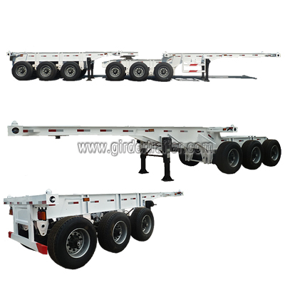 Super link 20ft skeleton trailer ,interlink container chassis Super link 20ft skeleton trailer ,interlink container chassis