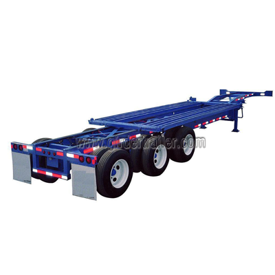 Sliding skeletal trailer for sale,tri axles slider extendable container chassis Sliding skeletal trailer for sale,tri axles slider extendable container chassis