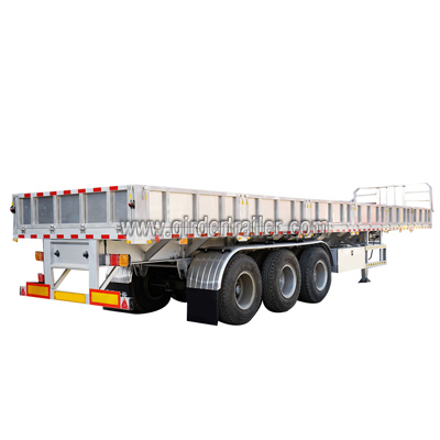 Aluminum drop side wall semi trailer,alloy cargo flatbed trailer Aluminum drop side wall semi trailer,alloy cargo flatbed trailer