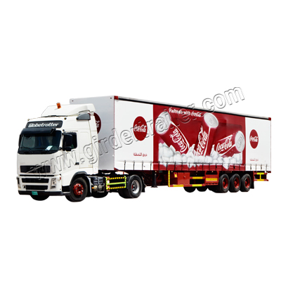 PVC Tarpaulin semi trailer,Curtain side trailer