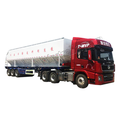 Feed transport semi trailer Feed transport semi trailer