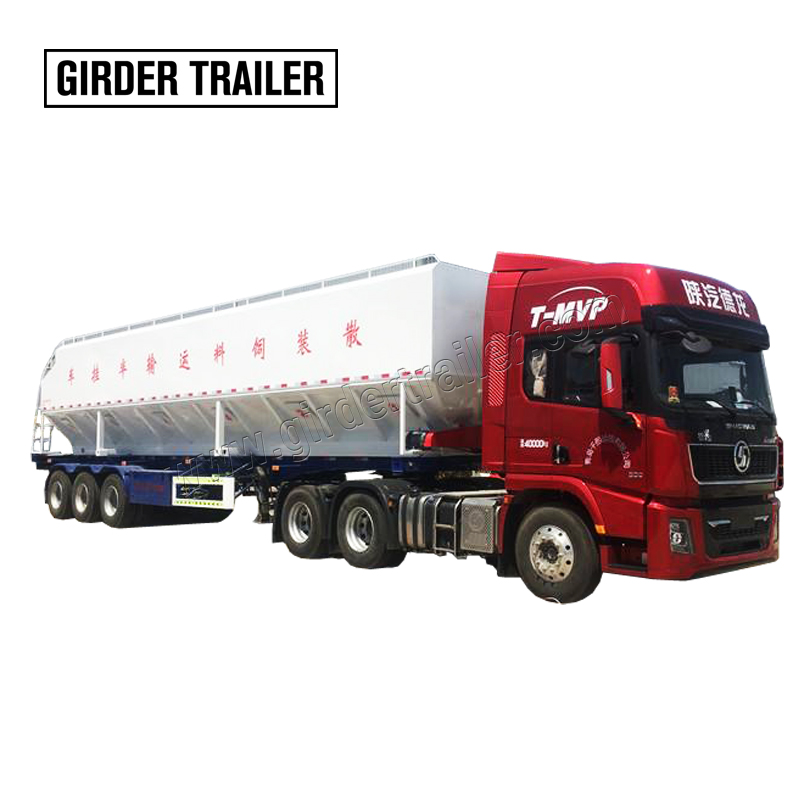 Feed transport semi trailer
