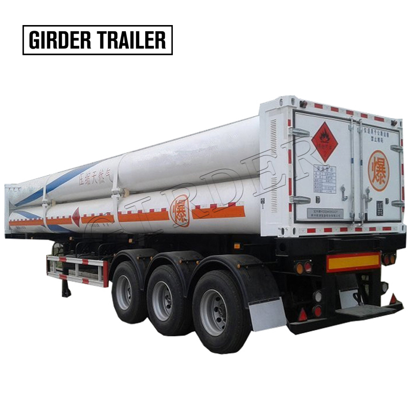 Compressed Natural Gas trailer,CNG tank trailer