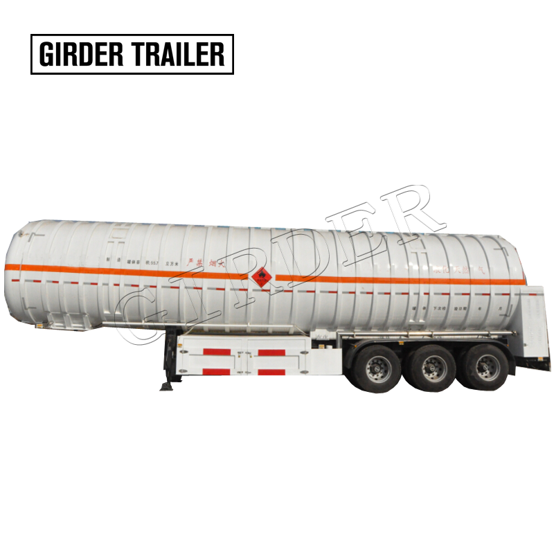 Cryogenic liquid tank trailer,Liquefied natural gas tanker trailer