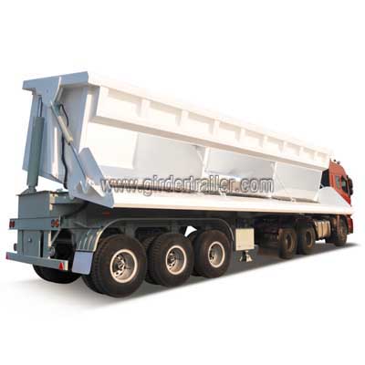 Tri axles side tipper semi trailer Tri axles side tipper semi trailer