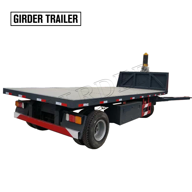 Hydraulic dump draw bar trailer,tipper full trailer