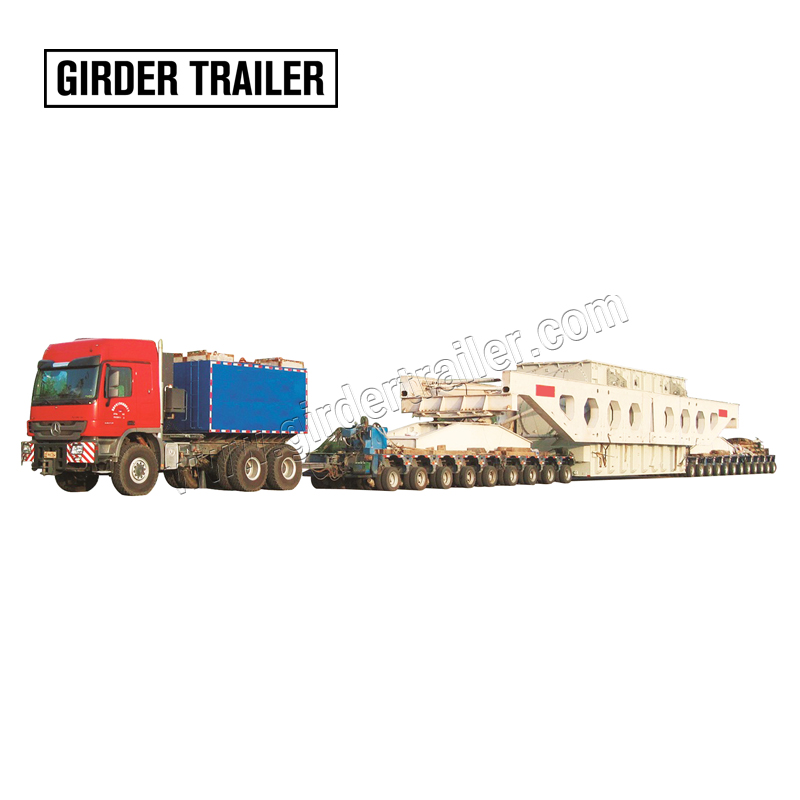 Nicholas modular trailer,Multi axles module trailer
