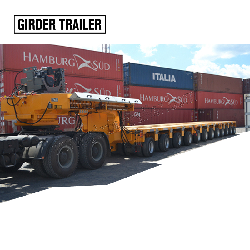 Goldhofer modular trailer,Multi axles module trailer 