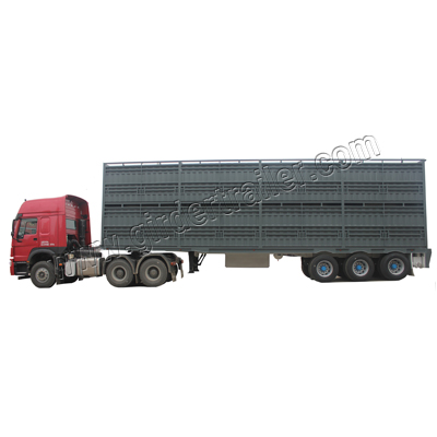 4 layer animals trailer,piglet semi trailer 4 layer animals trailer,piglet semi trailer
