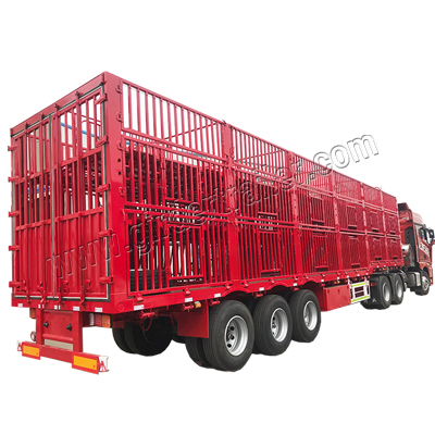 3 layer livestock trailer,sheep trailer.pig transport semi trailer