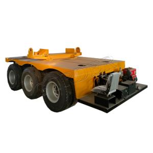 3 axles rear steering dolly trailer - 副本