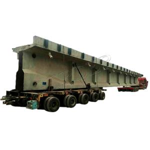 Hydraulic girder modular trailer
