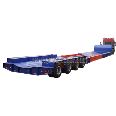 Length extendable tank transport trailer 