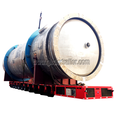 SPMT tank transporter