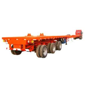 3 axles wind blade trailer