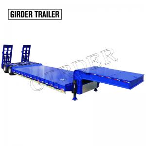 2 Row of 8 Expando Lowboy, 4 axles lines low bed trailer 2 Row of 8 Expando Lowboy, 4 axles lines low bed trailer