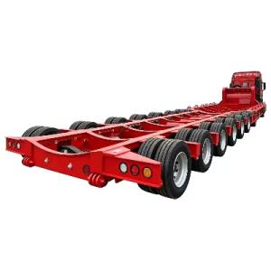 Wind tower low bed trailer